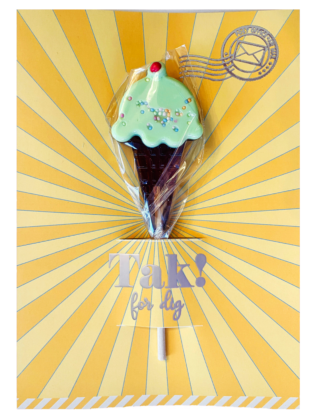 Sugar Pilots lolliletter_Tak for din vaffelis