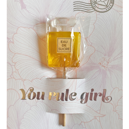 Sugar Pilots lolliletter_You rule girl parfume orange