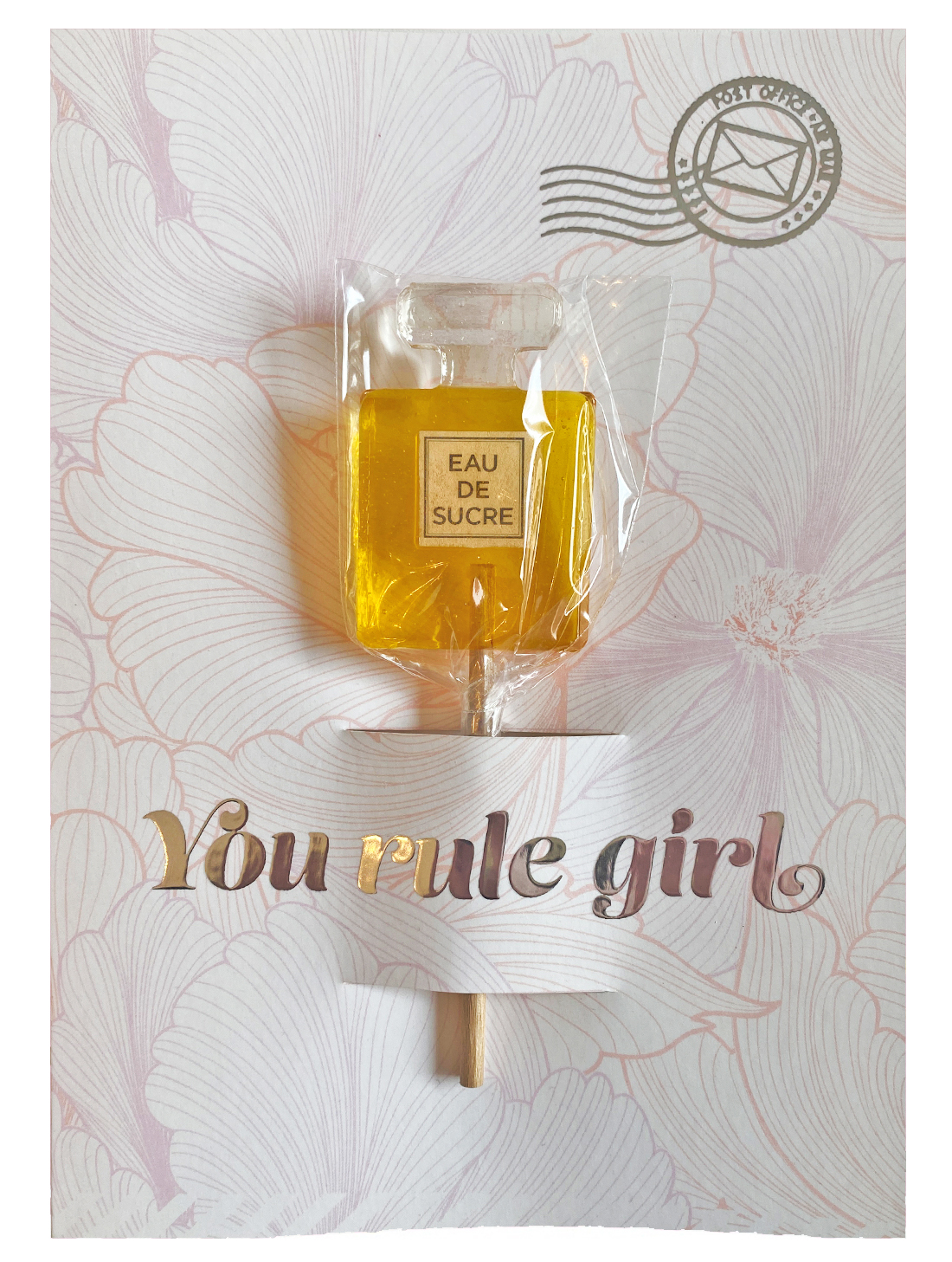 Sugar Pilots lolliletter_You rule girl parfume orange