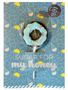 Sugar Pilots lolliletter_Sugar for my honey donut