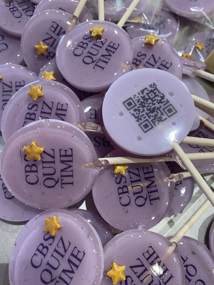 Slikkepinde med QR-koder